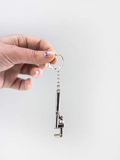 GIGOLÈ ARCHIVE CCCP-KEYCHAIN-T1