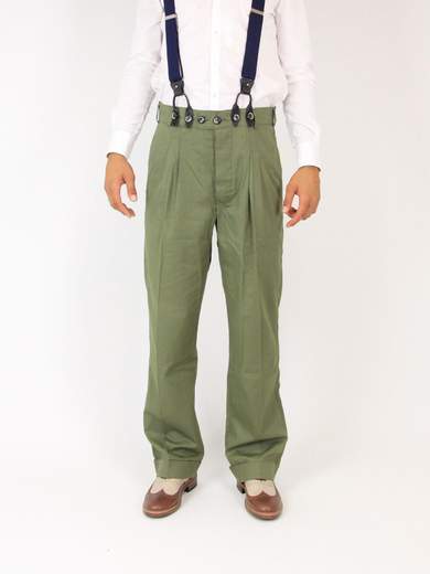 RINOMATA SARTORIA GIGOLE SWING PANT GREEN