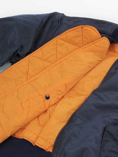 GIGOLÈ ARCHIVE ARCH-FLYER-JKT-BLU Bomber Jacket reversibile