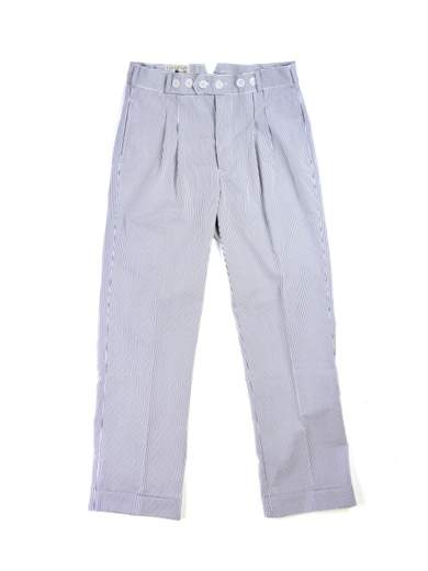 RINOMATA SARTORIA GIGOLE SWING PANT WHT/BLUE