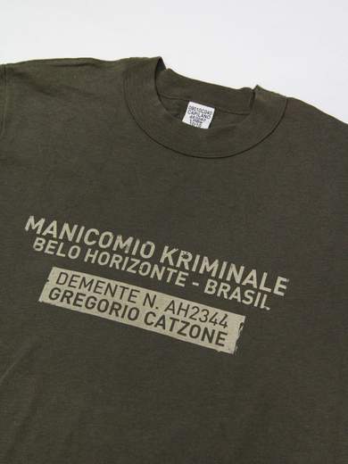 GIGOLÈ ARCHIVE MANICOMIO-TEE