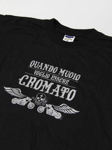 GIGOLÈ ARCHIVE CROMATO-BLACK-TEE
