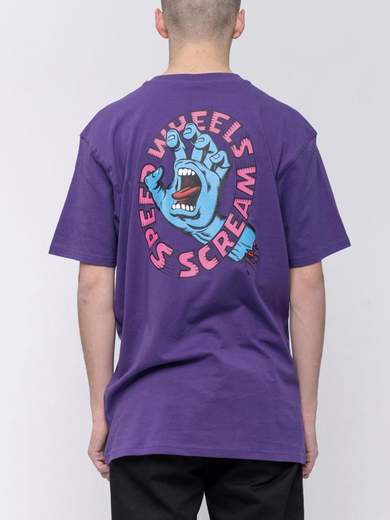 SANTACRUZ SCREAMINGHANDSCREAMT-SHIRT