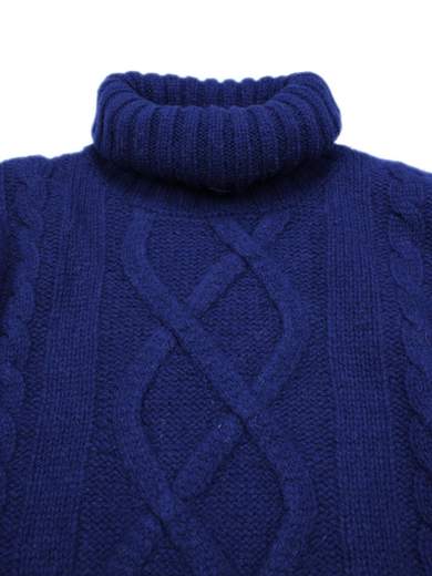 DOCKERS Braid Knitted Turtleneck Sweater