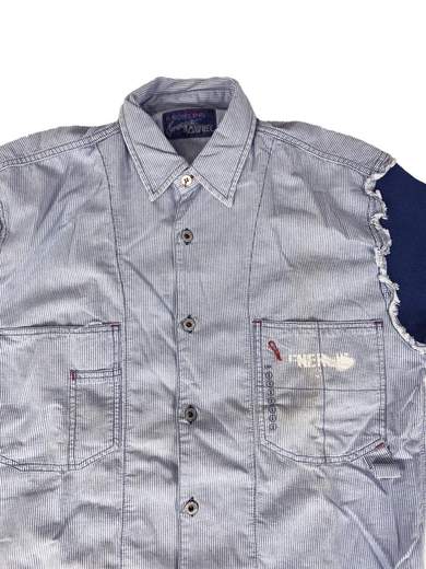 ENERGIE Frayed Shirt camicia M/M