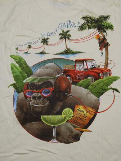 GIGOLÈ ARCHIVE Jimmy Buffets Caribbean Soul T-shirt 1989
