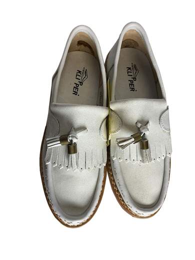 GIGOLÈ ARCHIVE Klipper 2749 mocassini in pelle con tasselli