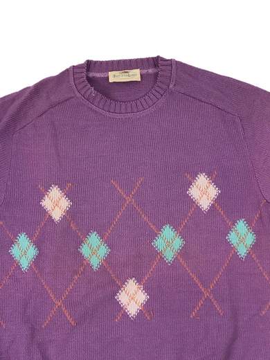 FRUIT OF THE LOOM Loom Diamonds Knitted Sweater