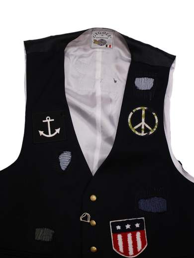 GIGOLÈ RELAB Anchor Lavishly Decorated  Waistcoat