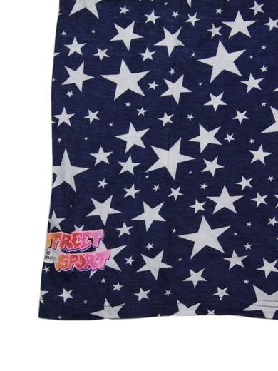 TURQUOISE Street Sport T-Shirt with Stars