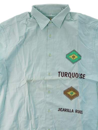 TURQUOISE JICARILLA RUGS SHIRT