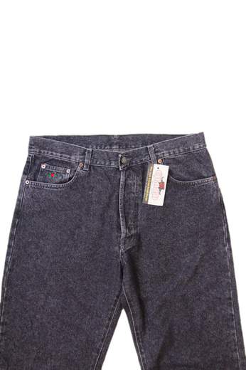 EL CHARRO Chicanos Black Jeans