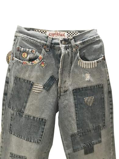 ENERGIE HOLES 3 JEANS PATCHWORK