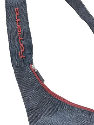 FORNARINA AEFB025 Women Flat Denim Shoulder Bag