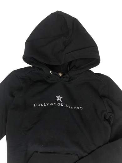 HOLLYWOOD HD7830 Felpa con cappuccio e strass