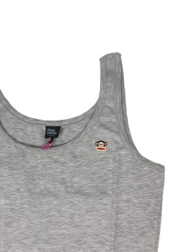 PAUL FRANK Julius Stretch Jersey Tank Top Grey