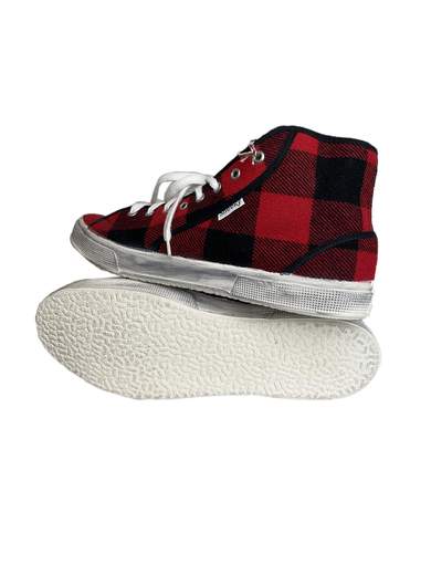 GIGOLÈ ARCHIVE Sneeky Sneakers 0121R5 Lana/Tela Tartan Sneakers