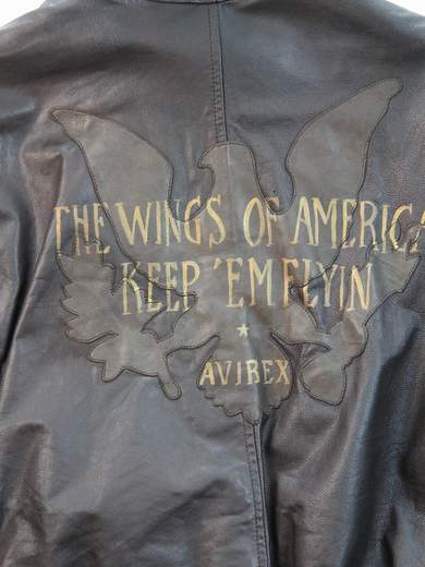 AVIREX G1 Replica Bomber Jacket Wings 4883230706