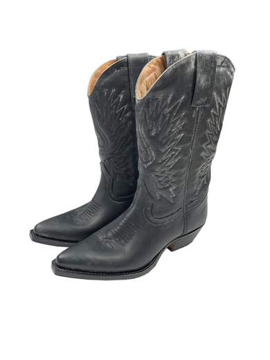 LEVI’S B-3-0082F2 Black Leather Boots