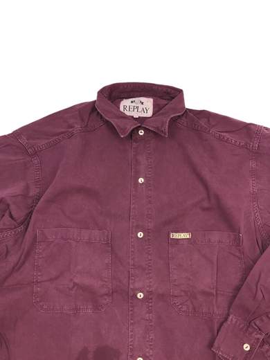 REPLAY B5019 Gabardine Shirt