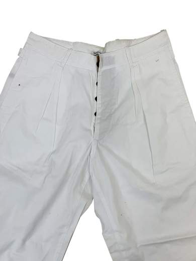 BONEVILLE Boneville White Trousers