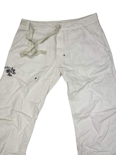 DIESEL Bowen pantaloni cotone-lino