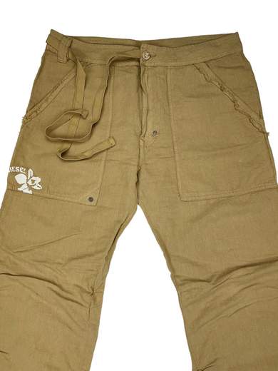 DIESEL Bowen pantaloni cotone-lino