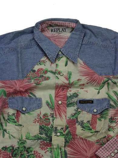 REPLAY Cactus Shirt