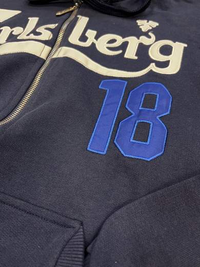 CARLSBERG Carls 18 felpa con cappuccio