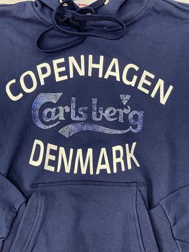 CARLSBERG CBU310 felpa con cappuccio