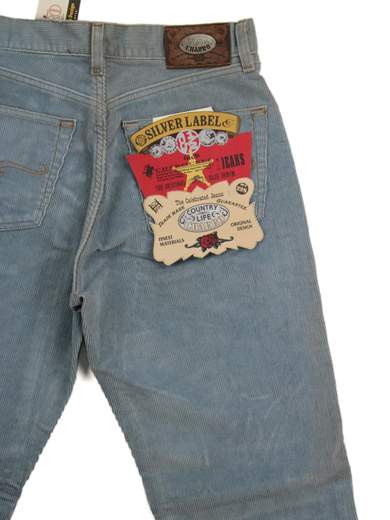 EL CHARRO Cherokee Silver Pantaloni a coste