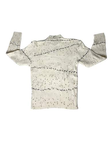 GIGOLÈ ARCHIVE Circus Red maglione a macchie