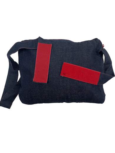 ONYX CROVB114 Borsa a tracolla in denim