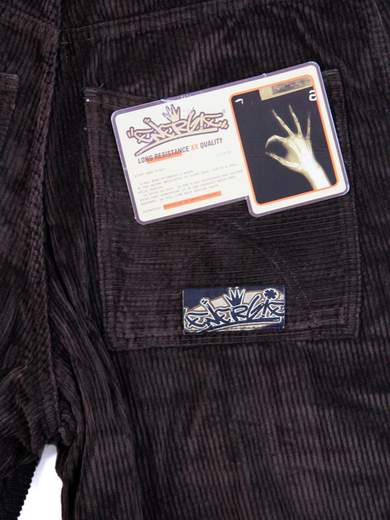 ENERGIE Nas1 Pantaloni di velluto Stile Hip-Hop