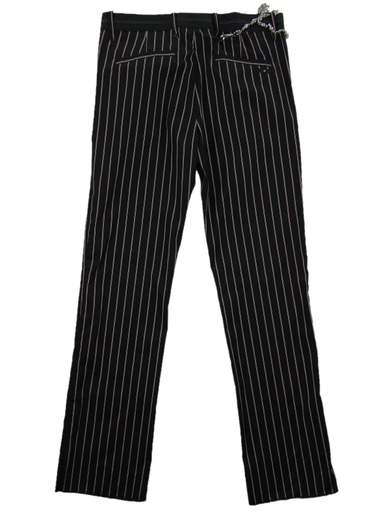 ENERGIE Purdex El Dia de Los Muertos pantaloni gessati