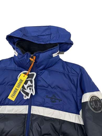 FRANKIE GARAGE FG-9304 Piumino con cappuccio a scomparsa