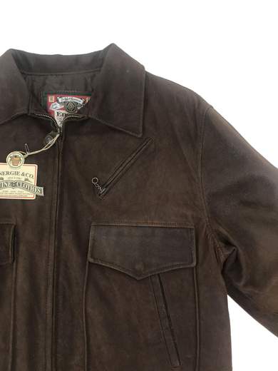ENERGIE Frog Leather Jacket