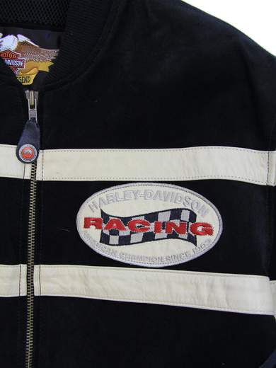 HARLEY DAVIDSON Competitor Suede Racing Jacket
