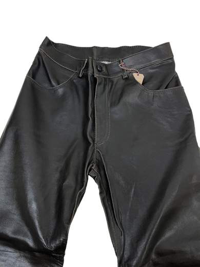 GIGOLEATHER Key West Leather Trousers with zipper on fly.
