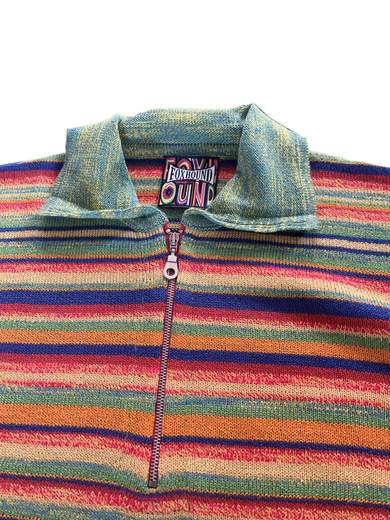 FOXHOUND Knit Polo Rainbow T-Shirt