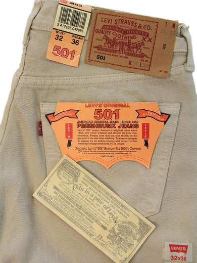 LEVI’S 501 Vintage Dyed Jeans