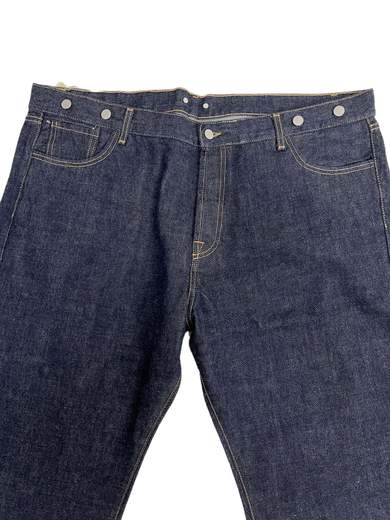 GIGOLÈ ARCHIVE Fifty/Fifty V Jeans taglio Anni Cinquanta con cimosa