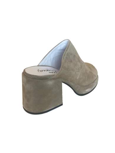 FORNARINA PEF1240-553 sabot in pelle scamosciata