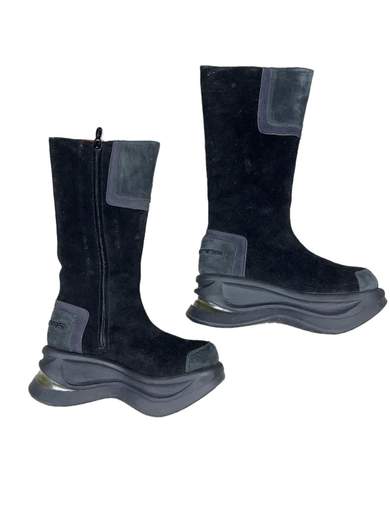 FORNARINA PIFDU2555WS Stivali vintage con zeppa