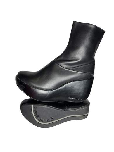 FORNARINA PIFEL1832WC Stivali in pelle con zeppa