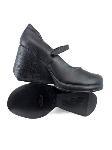 FORNARINA PIFMO1871WC Mary Jane Shoes with Wedge Heel