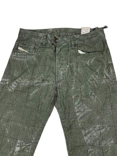 DIESEL Rabox MA352 Jeans a scacchi stralunato