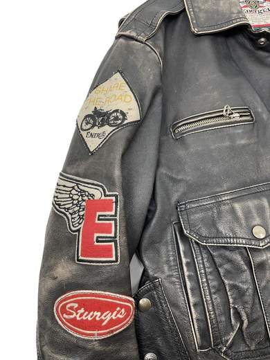 ENERGIE Share The Road giacca in pelle
