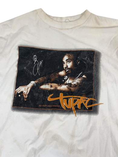 GIGOLÈ ARCHIVE Tupac Shakur 2 Long Sleeves Tee (used)