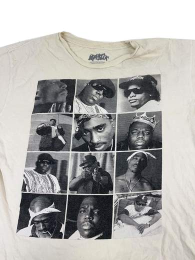 GIGOLÈ ARCHIVE Tupac Shakur, Notorious B.I.G. Tee (used)